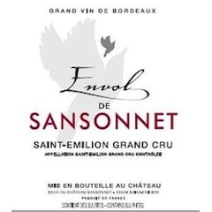 Château Sansonnet, Saint-Émilion Grand Cru Envol de Sansonnet Label
