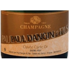 Paul Dangin & Fils, Champagne Brut Cuvée Carte Or Label